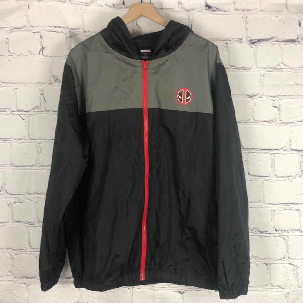 NWOT MARVEL Spider-Man Windbreaker Jacket Sz XL